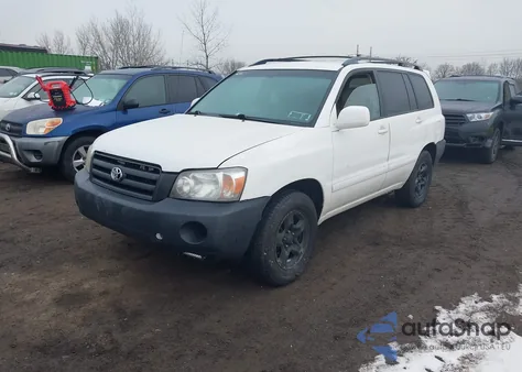 2004 Toyota Highlander from USA, damaged, VIN JTEDD21A540097769